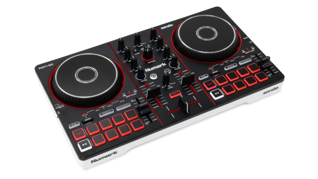 Image secondaire du produit PARTYMIX3 NUMARK - Contrôleur DJ 2 voies portable 3 LED USB-C