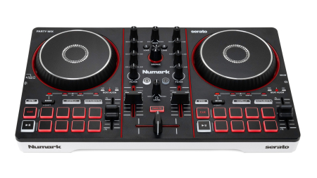 Image nº3 du produit PARTYMIX3 NUMARK - Contrôleur DJ 2 voies portable 3 LED USB-C