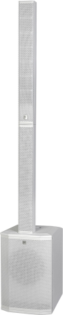 Image nº3 du produit POLAR10-MK2-W HK AUDIO - Système colonne amplifié Bluetooth TWS avec mixeur et housses Bla
