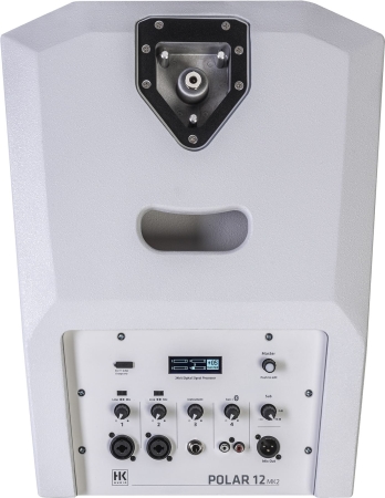 Image nº4 du produit POLAR12-MK2-W HK AUDIO - Système colonne amplifié Bluetooth TWS + mixeur + housses blanc