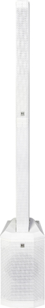 Image principale du produit POLAR8-MK2-W HK AUDIO - Système colonne 1200W Bluetooth TWS + housses blanc