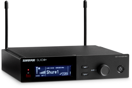 Image secondaire du produit SLXD24+E-B87A-G65 SHURE - Système complet micro main B87A 470-606 MHz