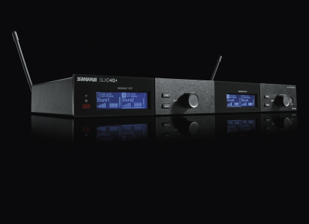 Image nº6 du produit SLXD4QDAN+E-G65 SHURE Récepteur quad Dante bande G65 470-606 MHz