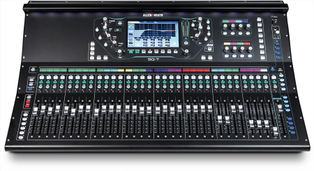Image principale du produit SQ-7 ALLEN & HEATH - Console numérique 32 entrées locales 96 kHz