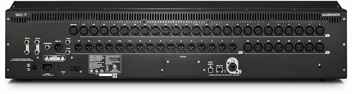 Image nº9 du produit SQ-7 ALLEN & HEATH - Console numérique 32 entrées locales 96 kHz