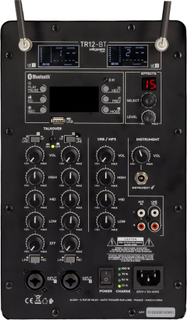 Image nº6 du produit TR12-BT ALGAM AUDIO - Enceinte trolley 12