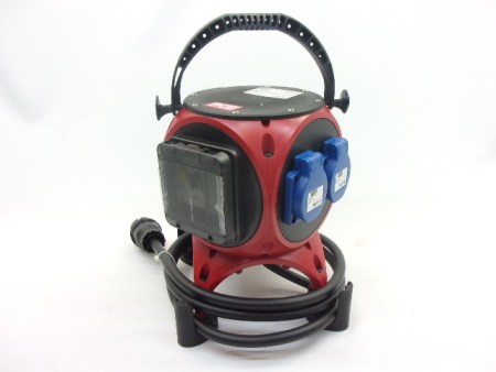 Image principale du produit Alimentation électrique IP44 avec inter différentiel 4X16A