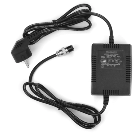 Image principale du produit Alimentation 2X18V AC 1600mA connecteur 3 pôles pour console yamaha ou autres