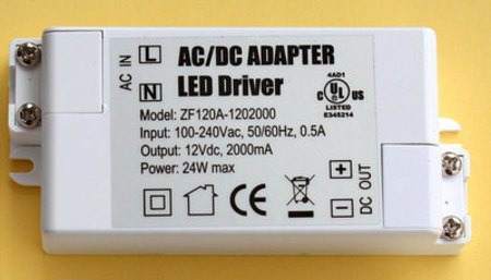 Image principale du produit Alimentation 230V 12V DC continu 2A 24W