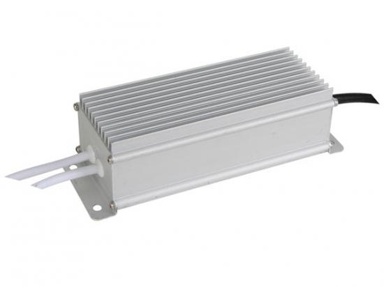 Image principale du produit Alimentation 230V 12V DC continu 5A 60W IP 67 pour ruban led