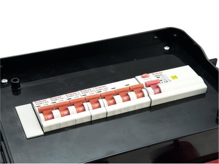 Image nº4 du produit Alimentation mobile 16A protection par différentiel avec 4 sorties PC16 shucko et 2 P17 16A
