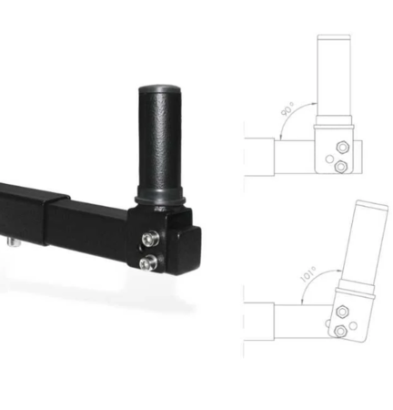 Image secondaire du produit GUIL ALT-16G Support d'enceinte avec 2 accroches pour structure tube 50mm