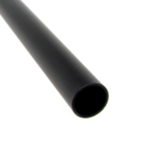 Image principale du produit Barre alu noire tube épaisseur 2mm diamètre 50 vendu au mètre 4m maxi