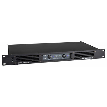 Image principale du produit AMP100.2 Mk2 JB Systems – Ampli de puissance 1U 2 x 130W sous 4 ohms