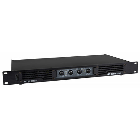 Image principale du produit AMP200.4 JB Systems – Ampli de puissance 1U 4 x 200W sous 4 ohms