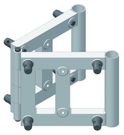 Image principale du produit Angle variable de 0° à 180° pour structure Triangle et Carré 390