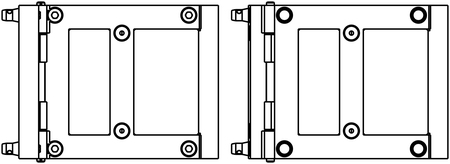 Image secondaire du produit Angle variable de 0° à 180° pour structure Triangle et Carré 390