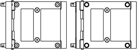 Image secondaire du produit Angle variable de 0° à 180° pour structure Triangle et Carré 390