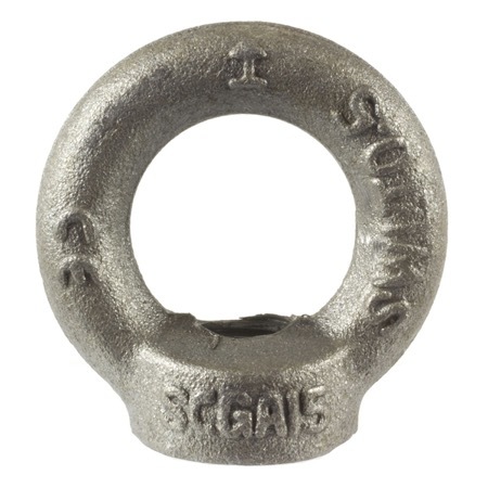 Image principale du produit Anneau de levage femelle DIN582 filetage M14 - CMU 500 kg