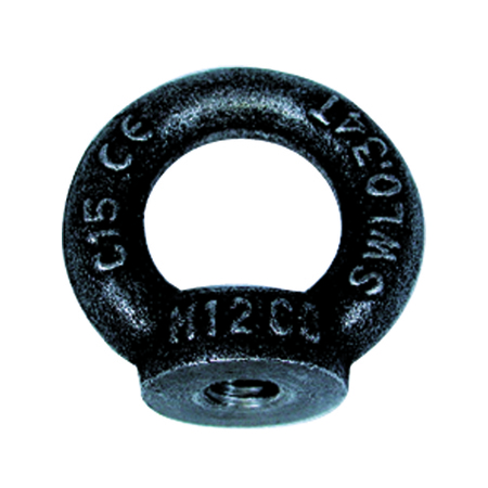 Image principale du produit Anneau de levage femelle DIN582 filetage M6 - CMU 90 kg