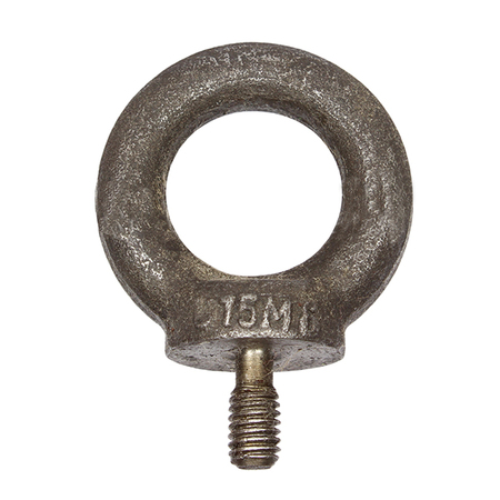 Image principale du produit Anneau de levage court mâle DIN580 filetage M6 - CMU 90 kg