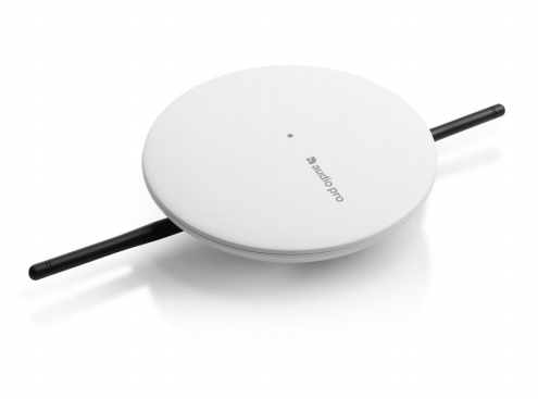 Image principale du produit Transmetteur audio sans fil TX-1 blanc Audio pro Business pour enceintes SP-1 SP-3