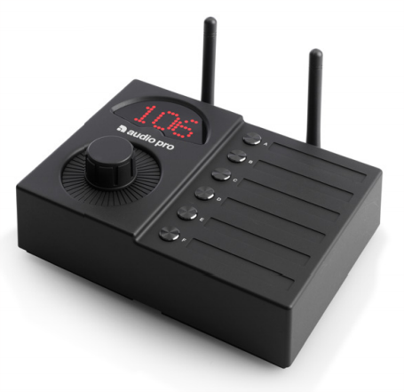 Image secondaire du produit Platine de contrôle du volume sans fil VOL-1 Audio Pro Business 6 zones noir