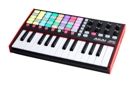 Image principale du produit APC key 25 MK2 AKAI Clavier midi 25 notes 40 pads RVB