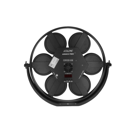 Image nº7 du produit ARDECO 7BEE J.COLLYNS – Projecteur retro 7 x 50W Blanc chaud et 336 led RGB