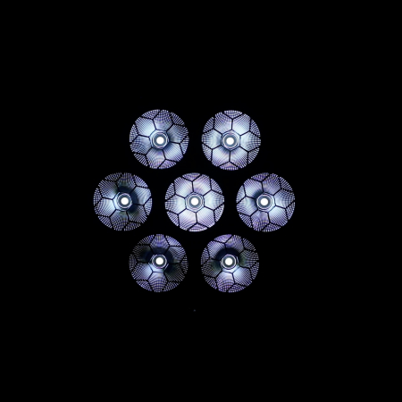 Image nº12 du produit ARDECO 7W2C J.COLLYNS – Projecteur retro 7 x 100W Blanc variable