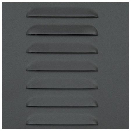 Image nº4 du produit Rack 19 pouces 12U avec porte en verre et grille de ventilation sur roulette et pied