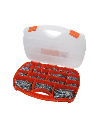 Image principale du produit Assortiment de 1700 vis à bois tête fraisée Torx