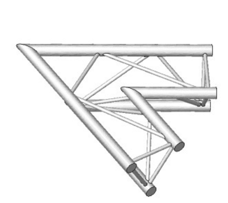 Image principale du produit Angle 2D à 60 degres en structure aluminium ASD SX 290 Triangulaire ASX21
