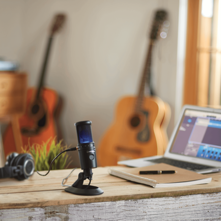 Image nº5 du produit AT2020USBx AudioTechnica – Micro statique cardioïde USB