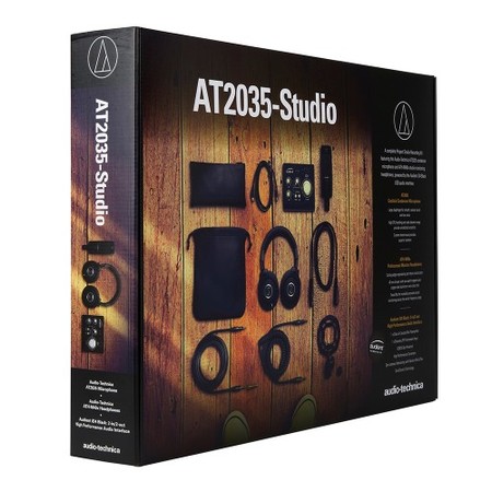 Image nº3 du produit Pack studio Audio Technica AT2025-Studio avec casque M40x, carte son Audient Id4 et micro AT2035