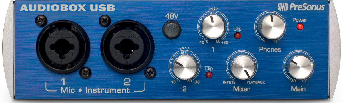 Image secondaire du produit Carte son USB Presonus Audiobox USB 2 in 2 out 24bits 48KHz