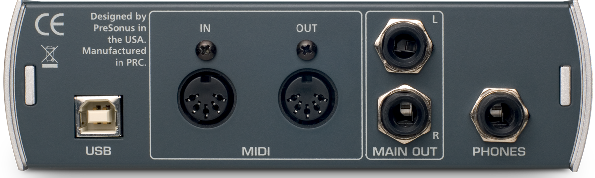 Image nº3 du produit Carte son USB Presonus Audiobox USB 2 in 2 out 24bits 48KHz