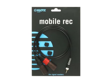 Image secondaire du produit AY9-0100 Klotz Câble mini jack 3.5mm vers 2 xlr mâle 1m