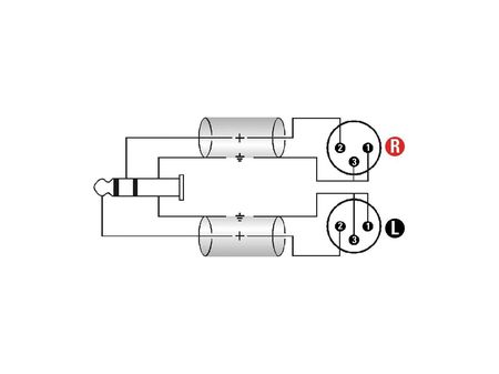 Image nº3 du produit AY9-0100 Klotz Câble mini jack 3.5mm vers 2 xlr mâle 1m