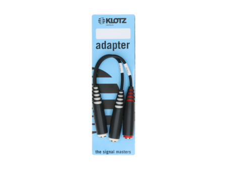 Image secondaire du produit AYS-7 Klotz - adaptateur Jack Femelle 6.35 TRS vers 2 Jack 6.35 TS femelle Splitter pour batterie électronique