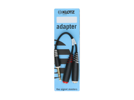 Image secondaire du produit AYS-8 Klotz - Adaptateur Jack TRS 6.35 vers 2 Jack 6.35 TS mono Splitter batterie électronique