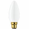 Image principale du produit Ampoule flamme lisse dépolie B22 230V 40W