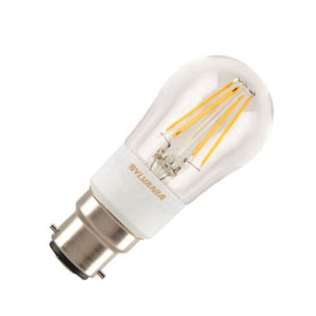 Image principale du produit Ampoule led filament sylvania B22d 4,5W blanc chaud dimmable