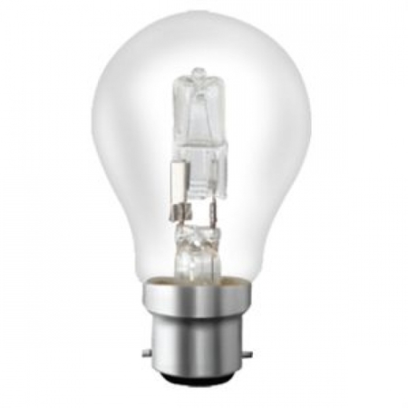 Image principale du produit Lampes B22 230V 53W Standard halogène équivalent 75W SYLVANIA code 0023133