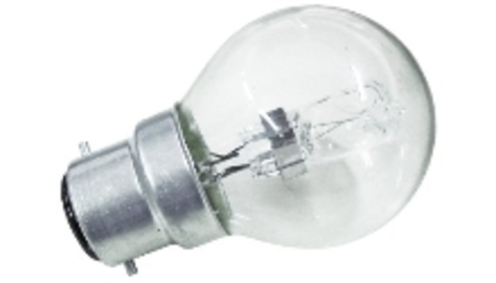 Image principale du produit Ampoule B22d halogène sphérique 20W équivalent 25W General electric