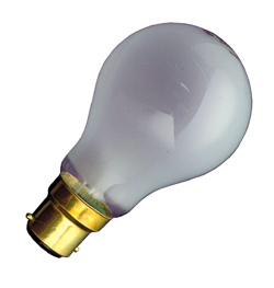 Image principale du produit Ampoule standard B22 230V 60W dépolie