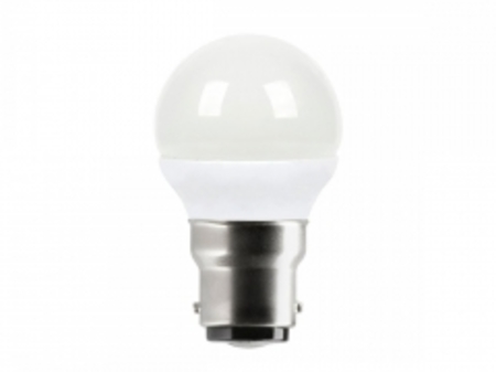 Image principale du produit Ampoule sphérique B22 Megaman 230V LED 3W5 4000k Blanc neutre