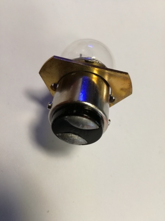 Image nº3 du produit Ampoule filament ponctuel BA15d avec colerette 12V 15W