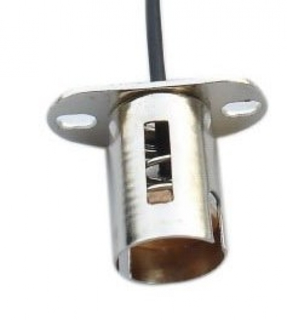 Image principale du produit Douille Pour ampoules culot BA15S sortie arrière