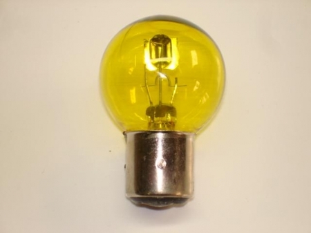 Image principale du produit LAMPE BA21s 6V 45W jaune anti-brouillard